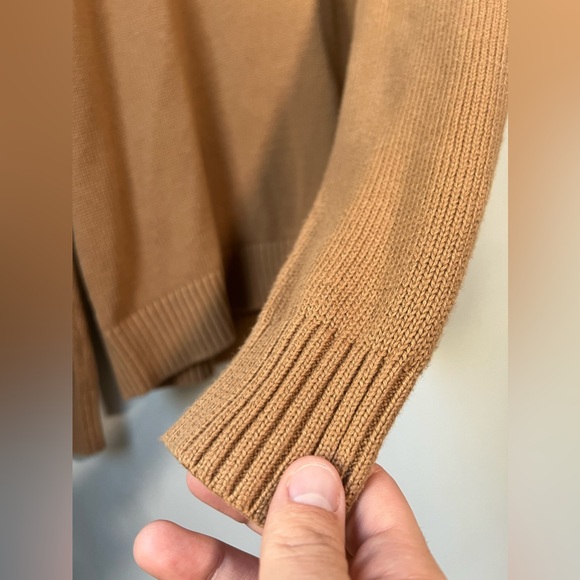 Goodthreads Men's Soft Cotton Quarter Zip Sweater Size Medium Pullover - Picture 8 of 11